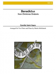 ベネディクトゥス （カミーユ・サン＝サーンス）（フルート二重奏+ピアノ）【Benedictus from Christmas Oratorio】