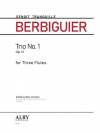 トリオ・No.1・Op.51（ブノワ・トランキル・ベルビエール）（フルート三重奏）【Trio No. 1, Op. 51】