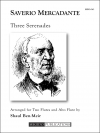 3つのセレナーデ（サヴェリオ・メルカダンテ）（フルート三重奏）【Three Serenades】