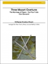 3つのモーツァルトの序曲（モーツァルト）（フルート三重奏）【Three Mozart Overtures】