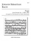 フーガ「ソナタ・No.1・BWV.1001」より（バッハ）（フルート四重奏）【Fuga from Sonata No. 1, BWV 1001】