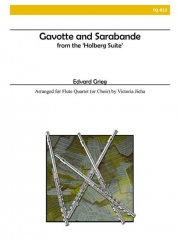 ガボットとサラバンド（エドヴァルド・グリーグ）（フルート四重奏）【Gavotte and Sarabande from the Holberg Suite】