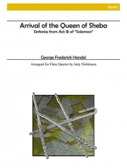 シバの女王の入城（ヘンデル）（フルート四重奏）【Arrival of the Queen of Sheba】