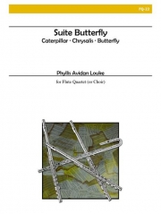 蝶々組曲（フルート四重奏）【Suite Butterfly】