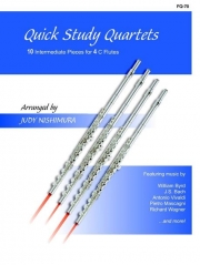 クイック・スタディー・カルテット（フルート四重奏）【Quick Study Quartets】