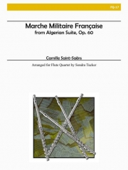 フランス軍隊行進曲（カミーユ・サン＝サーンス）（フルート四重奏）【Marche Militaire Française】