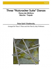 3つの「くるみ割り人形」の踊り（チャイコフスキー）（フルート四重奏）【Three Nutcracker Suite Dances】