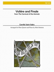 鳥籠と終曲「動物の謝肉祭」より （カミーユ・サン＝サーンス)（フルート四重奏+ピアノ）【Voliere and Finale】