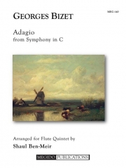 アダージョ「交響曲・ハ長調」より（ジョルジュ・ビゼー）（フルート五重奏）【Adagio from Symphony in C】