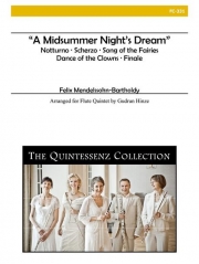 真夏の夜の夢（フェリックス・メンデルスゾーン）（フルート五重奏）【A Midsummer Night's Dream】