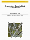 ブランデンブルク協奏曲・No.2（バッハ）（フルート八重奏）【Brandenburg Concerto No. 2】