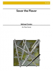 Savor the Flavor（マイケル・コーレン）（フルート六重奏）