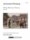 三つのスラブ舞曲（アントニン・ドヴォルザーク）（フルート十重奏）【Three Slavonic Dances】