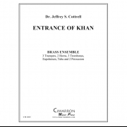 エントランス・オブ・カーン（ジェフリー・コトレル） (金管十重奏)【Entrance of Khan】