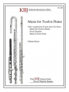 12本のフルートのための音楽（ネルソン・キーズ）（フルート十二重奏）【Music for Twelve Flutes】