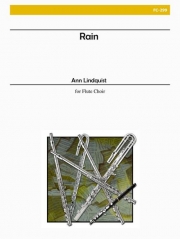 レイン（アン・リンドクイスト）（フルート六重奏）【Rain】
