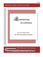低音の迷宮（アレクサンドラ・モルナール＝スハジャ）（低音フルート四重奏）【Labyrinths of Lowness】