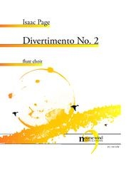 ディヴェルティメント・No.2（イサーク・ペイジ）（フルート十二重奏）【Divertimento No. 2】