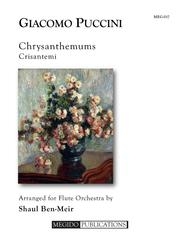 菊の花（ジャコモ・プッチーニ）（フルート五重奏）【Chrysanthemums】