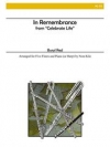 追悼（ベリル・レッド）（フルート五重奏+ピアノ）【In Remembrance】