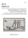 レンミンカイネンの帰郷（ジャン・シベリウス）（フルート十六重奏）【Lemminkainen's Return】