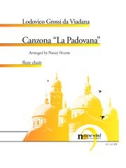 カンツォーナ・パドヴァの女（ロドヴィコ・ヴィアダーナ）（フルート八重奏）【Canzona La Padovana】