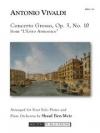 コンチェルト・グロッソ・Op.3・No.8（アントニオ・ヴィヴァルディ）（フルート八重奏）【Concerto Grosso, Op. 3, No. 10】