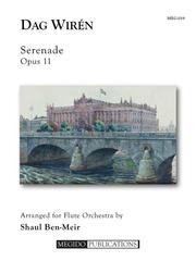 セレナーデ・Op.11（ダグ・ヴィレーン）（フルート十重奏）【Serenade, Op. 11】