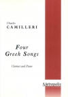 4つのギリシャの歌（チャールズ・カミーレリ） (クラリネット+ピアノ)【Four Greek Songs】
