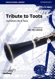 トゥーツに捧ぐ（ヤン・デ・レーウ） (クラリネット+ピアノ)【Tribute to Toots】