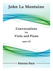 Conversations（ジョン・ラ・モンテーヌ） (ヴィオラ+ピアノ)