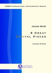6つの素晴らしい演奏会用小品（ヨハン・ネイス） (クラリネット+ピアノ)【6 Great Recital Pieces】
