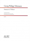 ソナタ・ヘ短調 （テレマン） (アルト・クラリネット+ピアノ)【Sonata in F Minor】