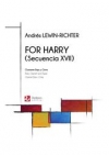 ハリーのために（アンドレス・レウィン＝リクテル） (バス・クラリネット)【For Harry (Secuencia XVII)】