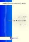 3つのメロディー（ヨハン・ネイス） (バス・クラリネット)【Three Melodies】