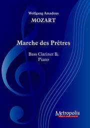 大司祭の行進（モーツァルト） (バス・クラリネット+ピアノ)【Marche des Pretres】