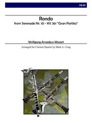 ロンド「グラン・パルティータ」より（モーツァルト）  (クラリネット四重奏)【Rondo from Gran Partita】