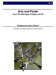 アリアとフィナーレ（モーツァルト）  (クラリネット四重奏)【Aria and Finale】