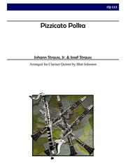 ピチカート・ポルカ（ヨハン・シュトラウス2世） (クラリネット五重奏)【Pizzicato Polka】