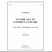 神の御子は・ファンファーレ (金管十一重奏)【O Come All Ye Faithful Fanfare】