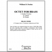 金管八重奏 （ウィリアム・パーダス ）(金管八重奏)【Octet for Brass】