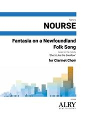 ニューファンドランド民謡による幻想曲（ナンシー・ナース） (クラリネット八重奏)【Fantasia on a Newfoundland Folk Tune】