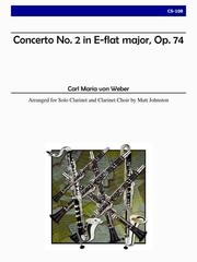 クラリネット協奏曲・第2番・変ホ長調・Op.74（カール・マリア・フォン・ウェーバー）  (クラリネット九重奏)【Concerto No. 2 in E-flat major, Op. 74】
