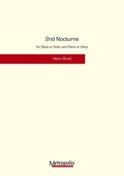 ノクターン・第2番（アンリ・ブロ） (オーボエ+ピアノ)【2nd Nocturne】