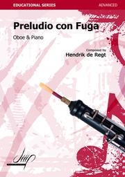 プレリュードとフーガ（ヘンドリク・デ・レフト） (オーボエ+ピアノ)【Preludio con Fuga】