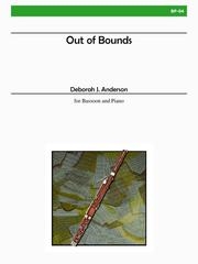 アウト・オブ・バウンズ（デボラ・アンダーソン） (バスーン+ピアノ)【Out of Bounds】