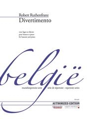 ディヴェルティメント（ロベルト・ルーテンフランツ） (バスーン+ピアノ)【Divertimento】