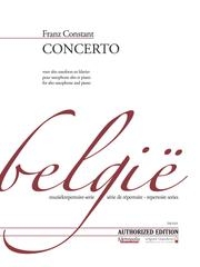 サクソフォーン協奏曲（フランツ・コンスタン） (アルトサックス+ピアノ)【Concerto for Saxophone】
