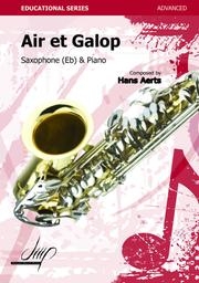 アリアとギャロップ（ハンス・アーツ） (アルトサックス+ピアノ)【Air et Galop】