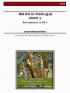 フーガの技法・Vol.2（バッハ）（サックス四重奏）【The Art of the Fugue, Volume 2 (Contrapunctus 2, 4, 7)】